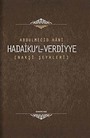 Hadaiku'l-Verdiyye / Nakşi Şeyhleri