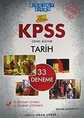 2011 KPSS Genel Kültür Tarih 33 Deneme