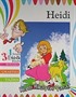Heidi / 3'ü 1 Arada Etkinlik Kitabı Boyama - Çıkartma - Yazma (Kendi Hikayeni Yarat)