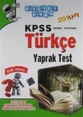 2012 KPSS Genel Yetenek Türkçe Yaprak Test