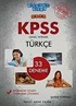 2012 KPSS Genel Yetenek Türkçe 33 Deneme