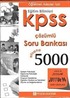2012 KPSS Eğitim Bilimleri 5000 Modüler Çözümlü Soru Bankası