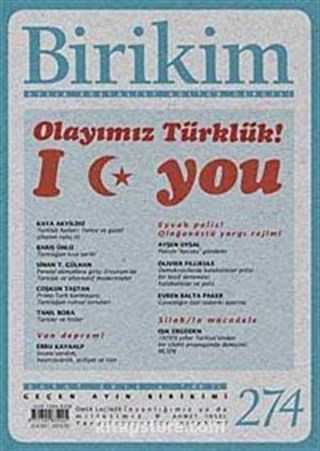 Birikim / Sayı:274 Yıl: 2012 / Aylık Sosyalist Kültür Dergisi