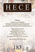 Sayı:183 Mart 2012 Hece Aylık Edebiyat Dergisi