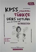 2012 KPSS Uygulamalı Türkçe Ders Notları