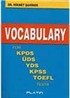 Vocabulary For KPDS-ÜDS-YDS-KPSS-TOEFL