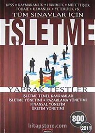 İşletme Yaprak Testler
