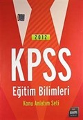 2012 KPSS Eğitim Bilimleri Konu Anlatım Seti (6 Kitap)