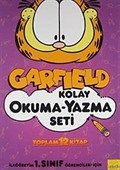Garfield Kolay Okuma-Yazma Seti (12 Kitap)