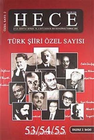 Türk Şiiri Özel Sayısı 53-54-55 (Karton Kapak)