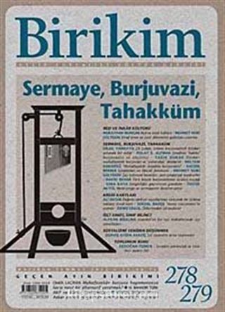 Birikim / Sayı:278-279 Yıl: 2012 / Aylık Sosyalist Kültür Dergisi
