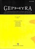 GEPHYRA - Doğu Akdeniz Bölgesi Eskiçağ Tarihi ve Kültürlerini Araştırma Dergisi Sayı/Volume 8 - 2011