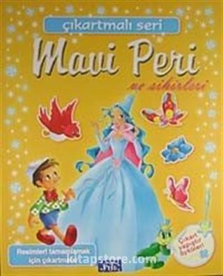 Mavi Peri ve Sihirleri / Çıkartmalı Seri