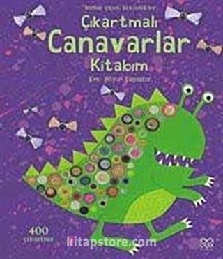 Çıkartmalı Canavarlar Kitabım