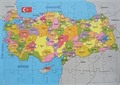 Türkiye Coğrafi Bölgeler Haritası Yap-Boz