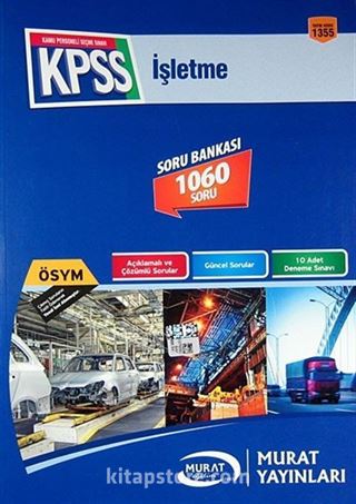 2015 KPSS İşletme Soru Bankası (Kod:1355)