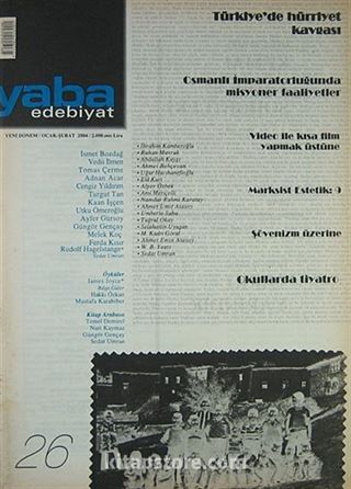 Yaba Edebiyat Sayı:26 Ocak-Şubat 2004
