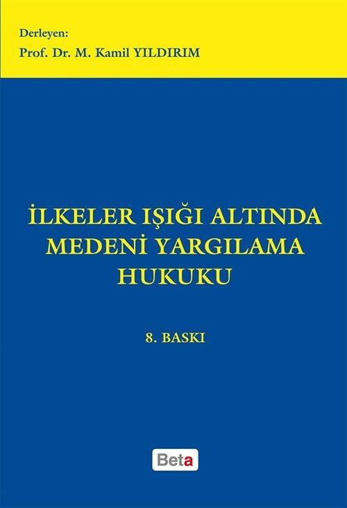 İlkeler Işığı Altında Medeni Yargılama Hukuku