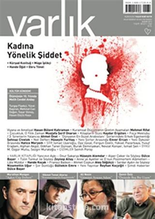 Varlık Aylık Edebiyat ve Kültür Dergisi Kasım 2012