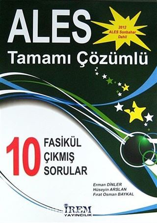 Ales Tamamı Çözümlü 10 Fasikül Çıkmış Sorular