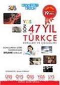 2013 YGS Son 47 Yıl Türkçe Soruları ve Çözümleri