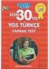 2013 Son 30 Yıl YGS Türkçe Yaprak Test
