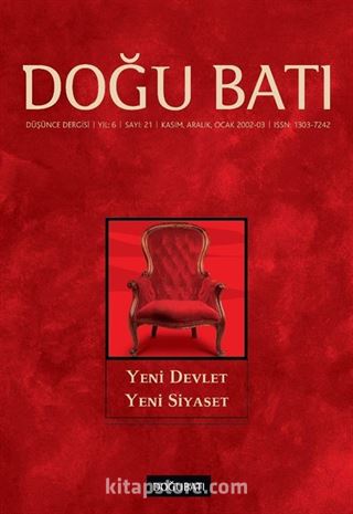 Doğu Batı Sayı:21 Kasım-Aralık-Ocak 2002-03 (Üç Aylık Düşünce Dergisi)