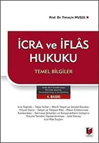 İcra ve İflas Hukuku (Temel Bilgiler)