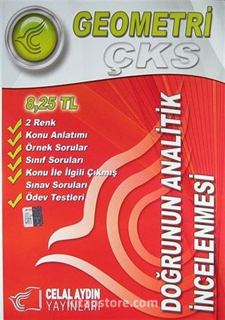 Geometri - Doğrunun Analitik İncelenmesi