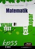2013 KPSS Genel Yetenek Genel Kültür Matematik Çek Kopar Yaprak Test