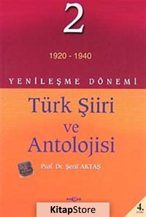 Yenileşme Dönemi Türk Şiiri ve Antolojisi-2