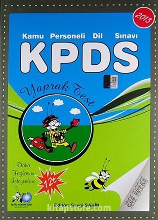 2013 KPDS İngilizce Yaprak Test