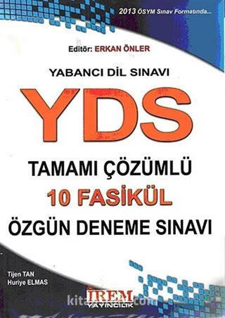 YDS Tamamı Çözümlü 10 Fasikül Özgün Deneme Sınavı