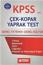 2013 KPSS Çek-Kopar Yaprak Test Genel Yetenek-Genel Kültür
