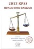 2013 KPSS Hukuk Soru Bankası