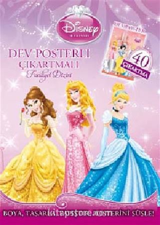 Prenses / Dev Posterli Çıkartmalı Faaliyet Dizisi