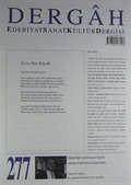 Dergah Edebiyat Sanat Kültür Dergisi Sayı:277 Mart 2013