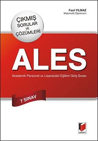 ALES / Çıkmış Sorular ve Çözümleri - 7 Sınav