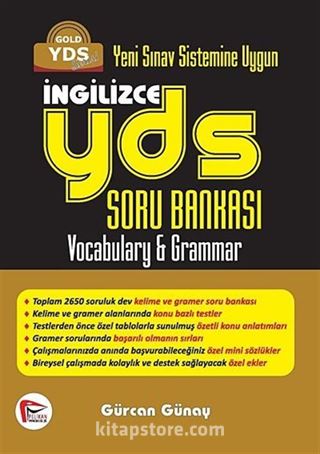 İngizlizce YDS Soru Bankası / Vocabulary-Grammar