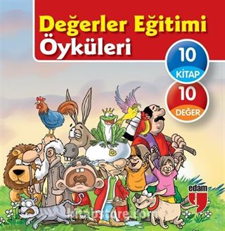 Değerler Eğitimi Öyküleri (10 Kitap)