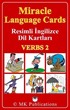Miracle Language Cards - Verbs 2 / Resimli İngilizce Dil Kartları