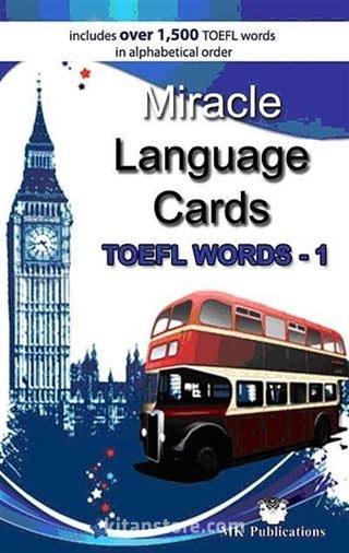 Miracle Language Cards - TOEFL Words 1