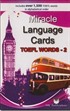 Miracle Language Cards - TOEFL Words 2