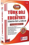 1. Sınıf Bahar Dönemi Türk Dili ve Edebiyatı Öğreten Özet ve Sorular (Kod:112-TDE)