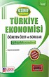 4. Sınıf Bahar Dönemi Türkiye Ekonomisi Öğreten Özet ve Sorular (Kod:148-TKE)