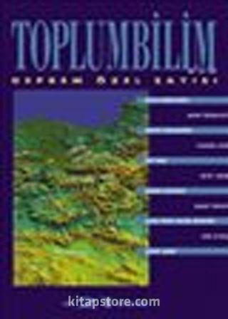 Toplumbilim/ Deprem Özel Sayısı