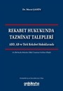 Rekabet Hukuknda Tazminat Talepleri