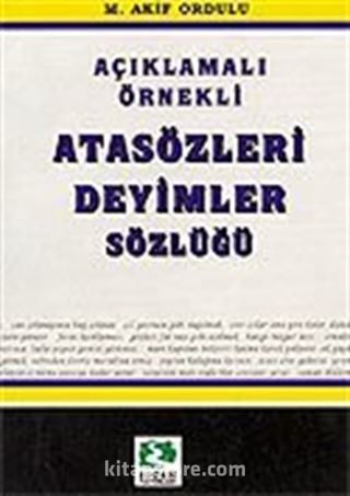 Atasözleri Deyimler Sözlüğü/Kaynak Kitaplar