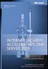 Microsoft® Internet Security and Acceleration (ISA) Server 2004 Administrator's Pocket Consultant