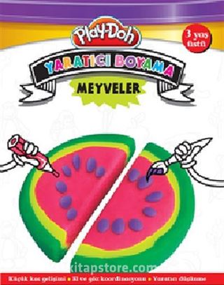 Play-Doh Yaratıcı Boyama - Meyveler